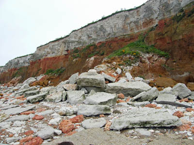 Cliffs at Hunstanton